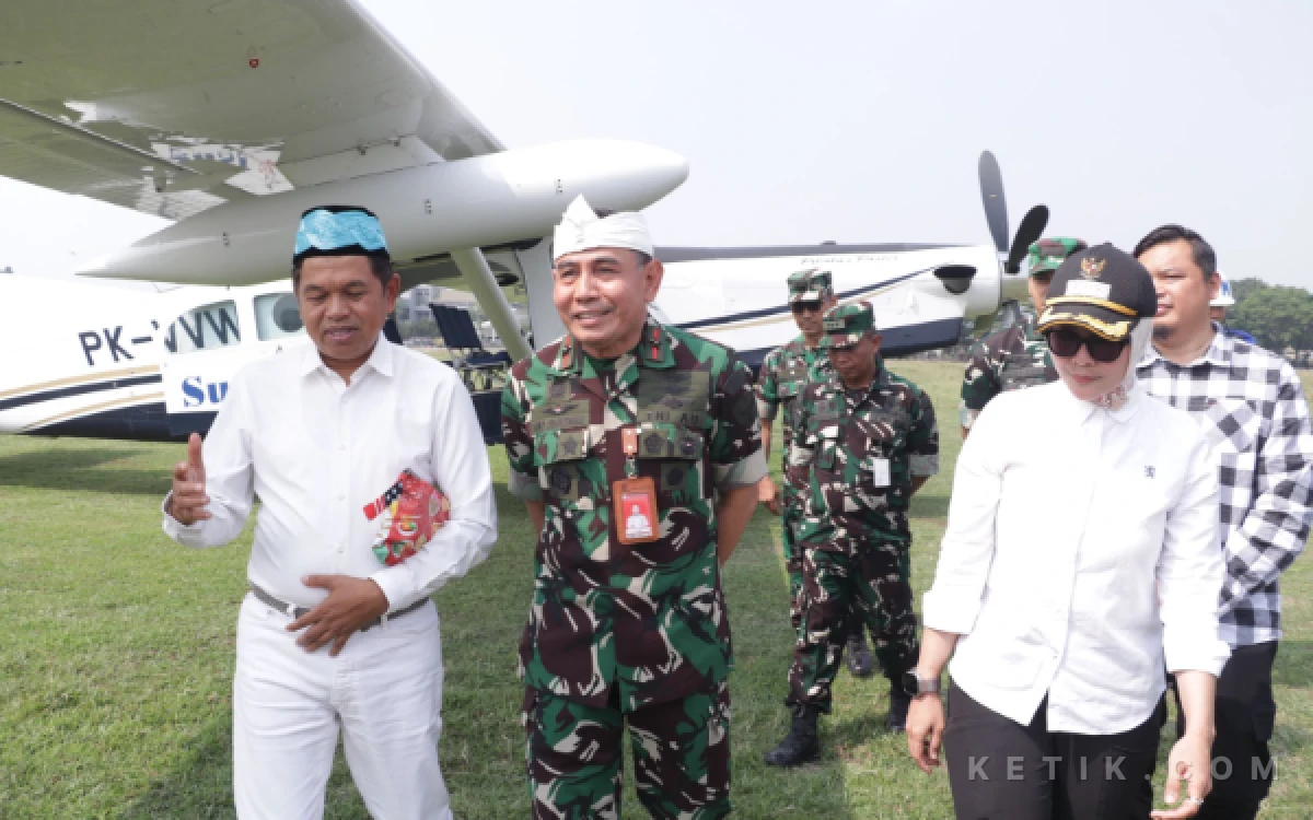 Thumbnail Berita - KDM Apresiasi Lanud Sulaiman Peduli Penanganan Banjir
