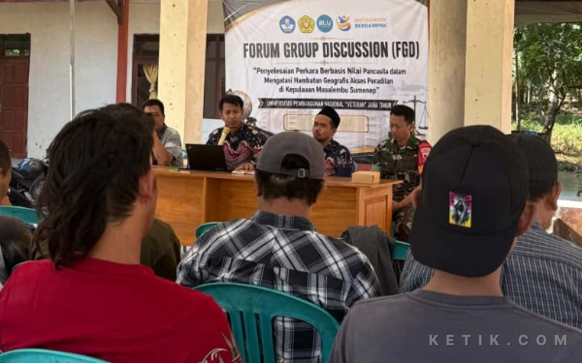Thumbnail Berita - Tembus Hambatan Geografis, Dosen UPN Jatim Teliti Akses Peradilan di Kepulauan Masalembu Madura