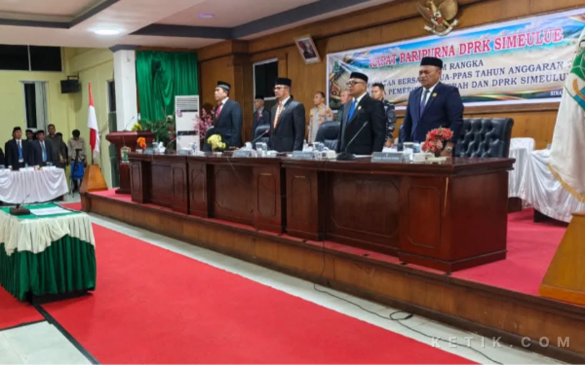 Thumbnail Berita - DPRK Simeulue Gelar Rapat Paripurna Kesepakatan KUPA-P-PPAS 2026 dan KUA-PPAS 2027