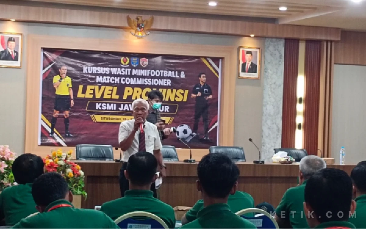 Thumbnail Berita - KSMI Gelar Kursus Wasit Minifootball dan Match Commissioner Level Provinsi Jawa Timur
