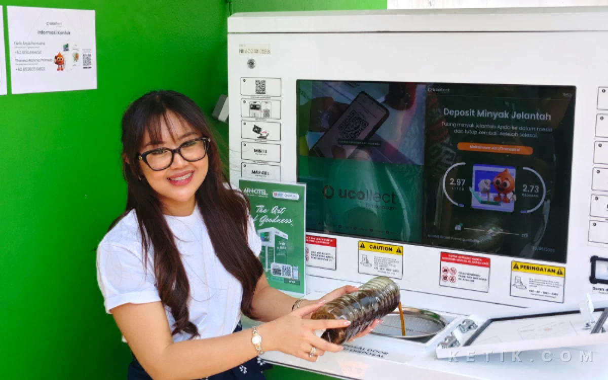Thumbnail Berita - Jangan Buang Jelantahmu! Tukar Jadi Cuan Melalui Mesin Canggih U-Collect