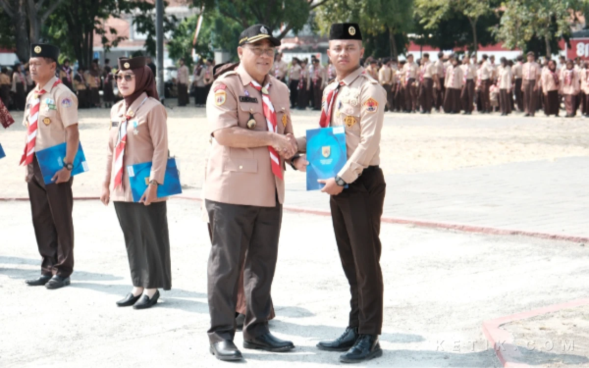 Thumbnail Berita - Hari Pramuka ke-65 di Pemalang, Perkuat Karakter Generasi Muda dan Dukung Swasembada Pangan