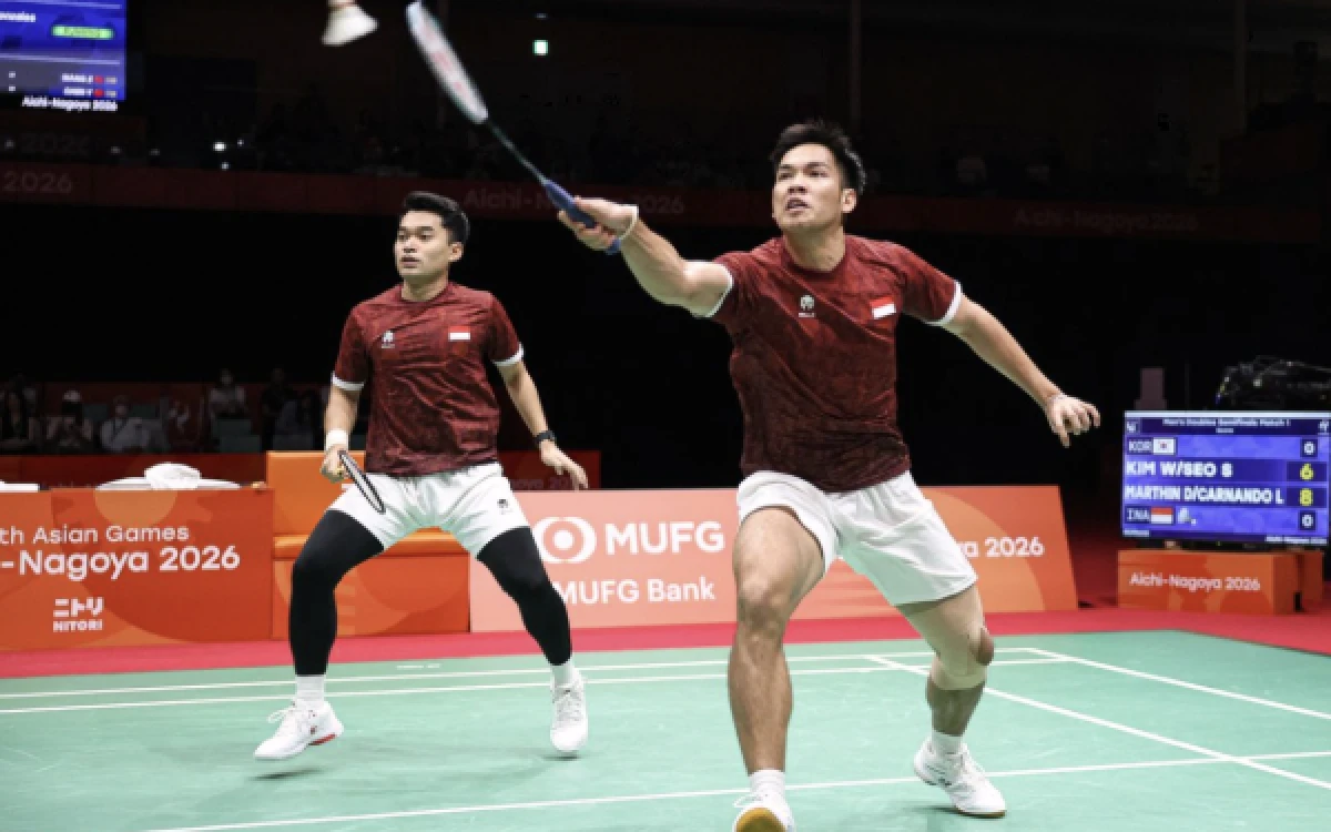 Thumbnail Berita - Jadwal Final Bulu Tangkis Asian Games 2026,  Harapan Indonesia Tambah 2 Medali Emas