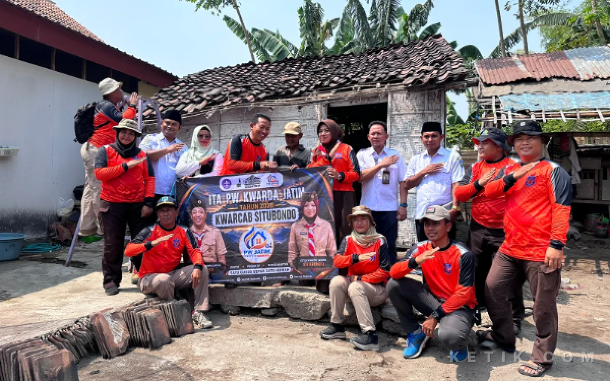 Thumbnail Berita - Kwarcab Pramuka Situbondo Gelar Bedah Rumah, Wujud Kepedulian terhadap Sesama