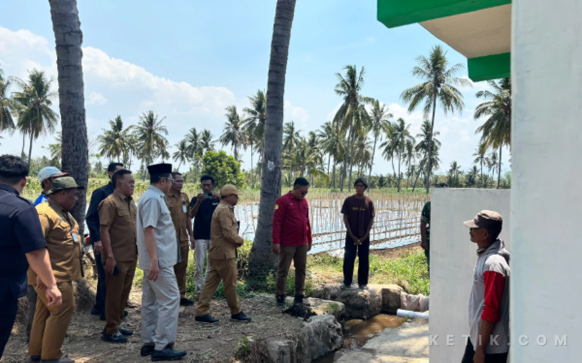 Thumbnail Berita - Atasi Kekeringan, Bupati Bondowoso Pastikan Irpom Mampu Aliri 1.110 Hektare Lahan