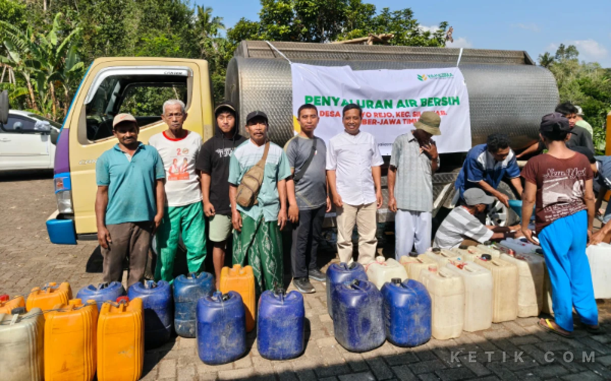 Thumbnail Berita - Kemarau Mulai Melanda, Laznas Yakesma Salurkan Air Bersih untuk 250 KK di Jember