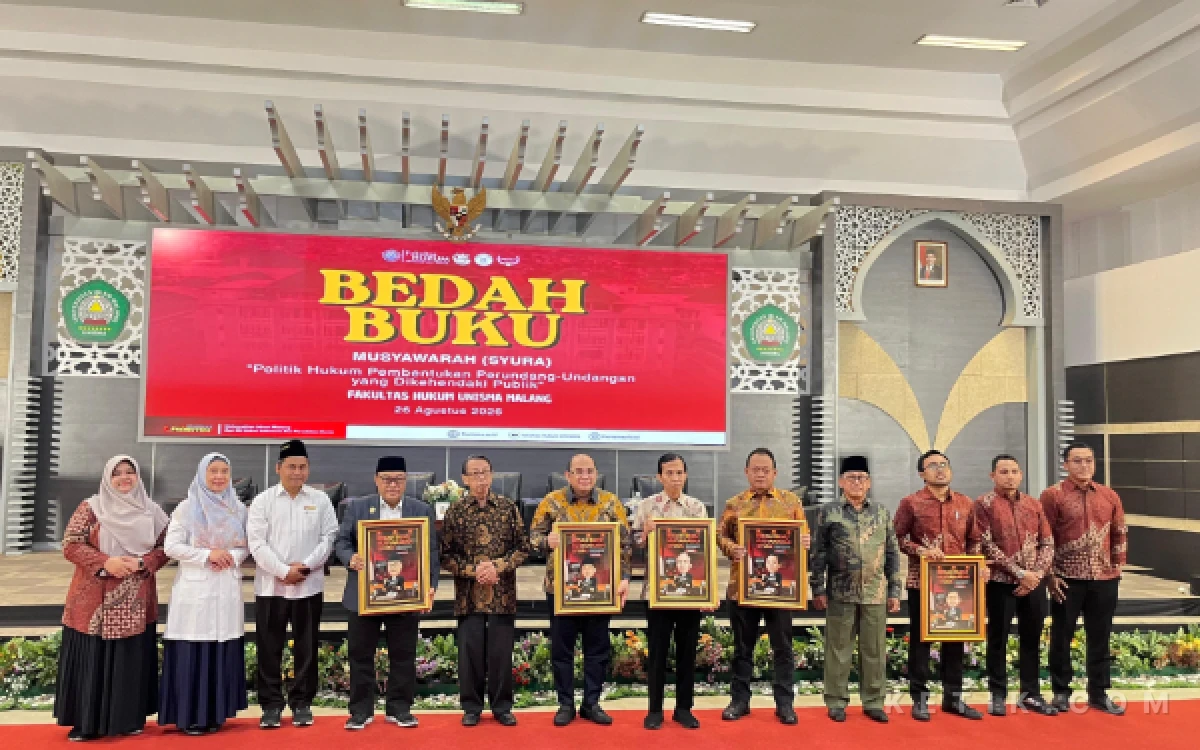 Thumbnail Berita - FH Unisma Jawab Keraguan Politik Hukum Pembentuk UU Lewat Bedah Buku