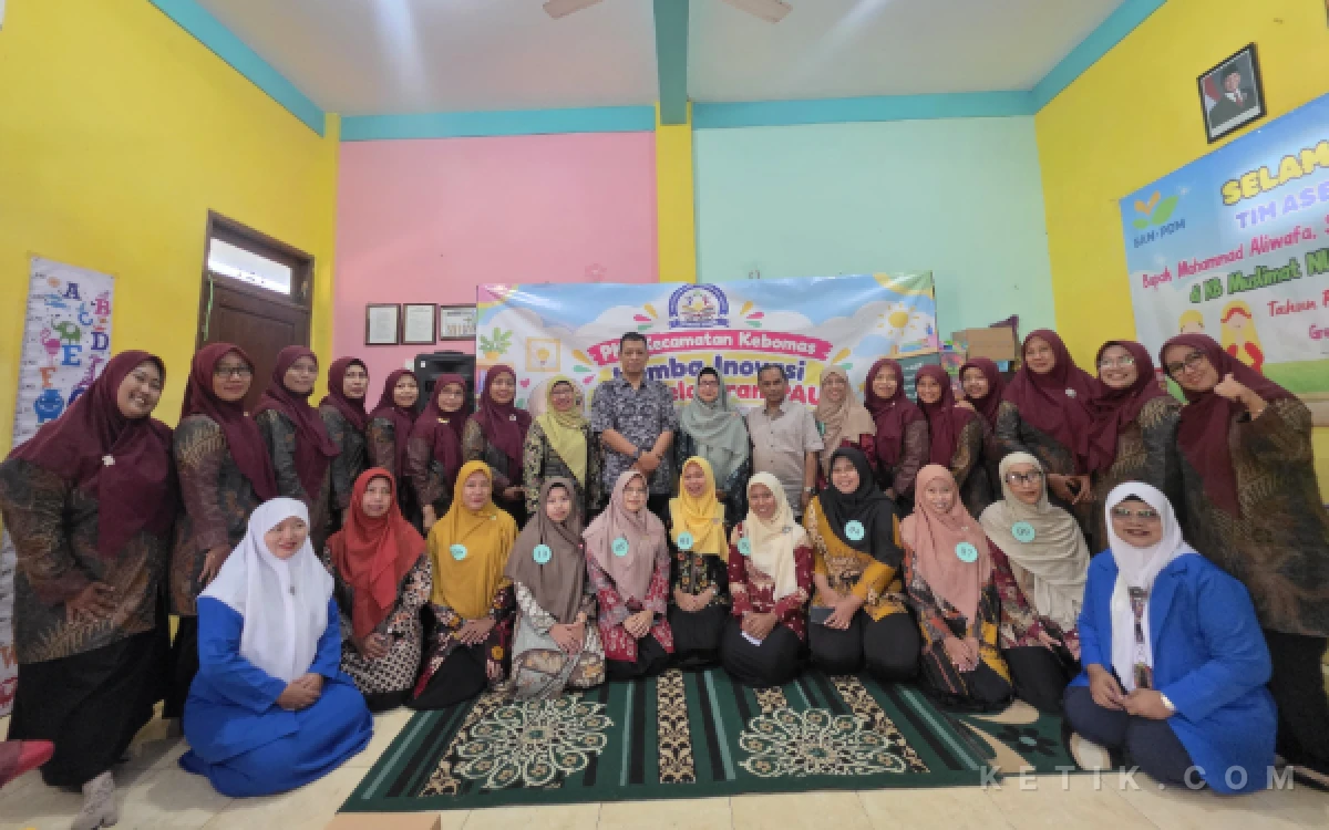 Foto Lomba Inovasi Pembelajaran PAUD Kecamatan Kebomas Gresik di TK MNU 254 Nurul Ishlah, Sabtu, 17 Oktober 2026 (Foto: Daniel Andayawan/Ketik.com)